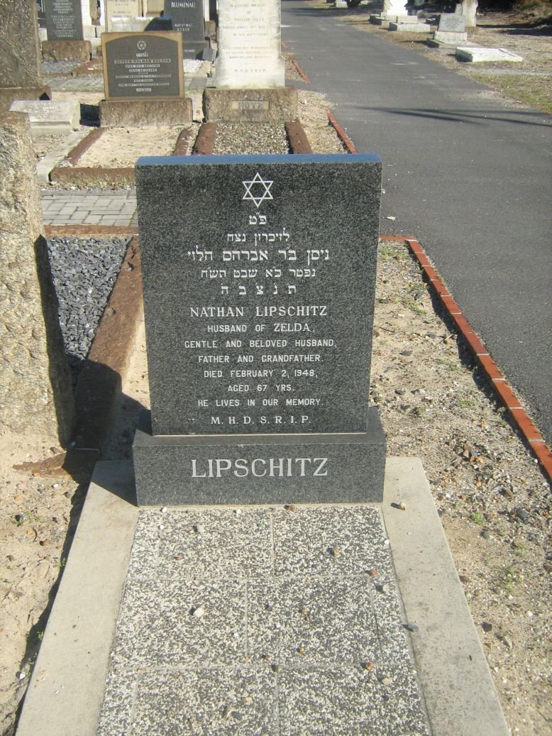 LIPSCHITZ Nathan -1948