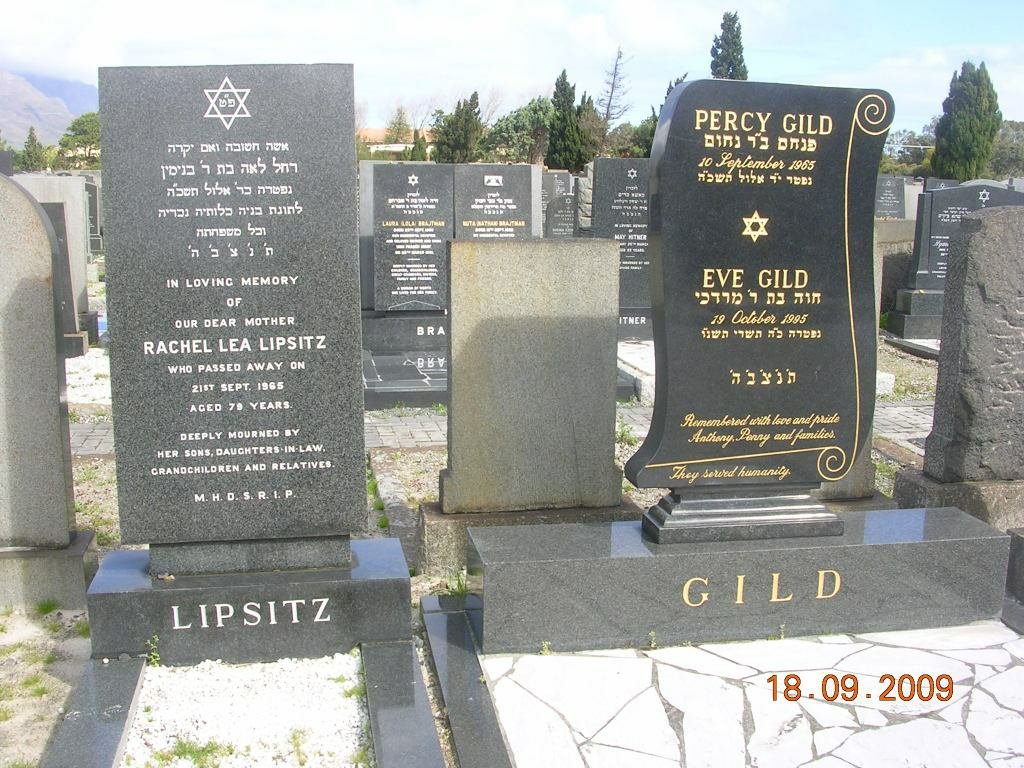 LIPSITZ Rachel Lea -1965 :: GILD Percy -1965 &amp; Eve -1995
