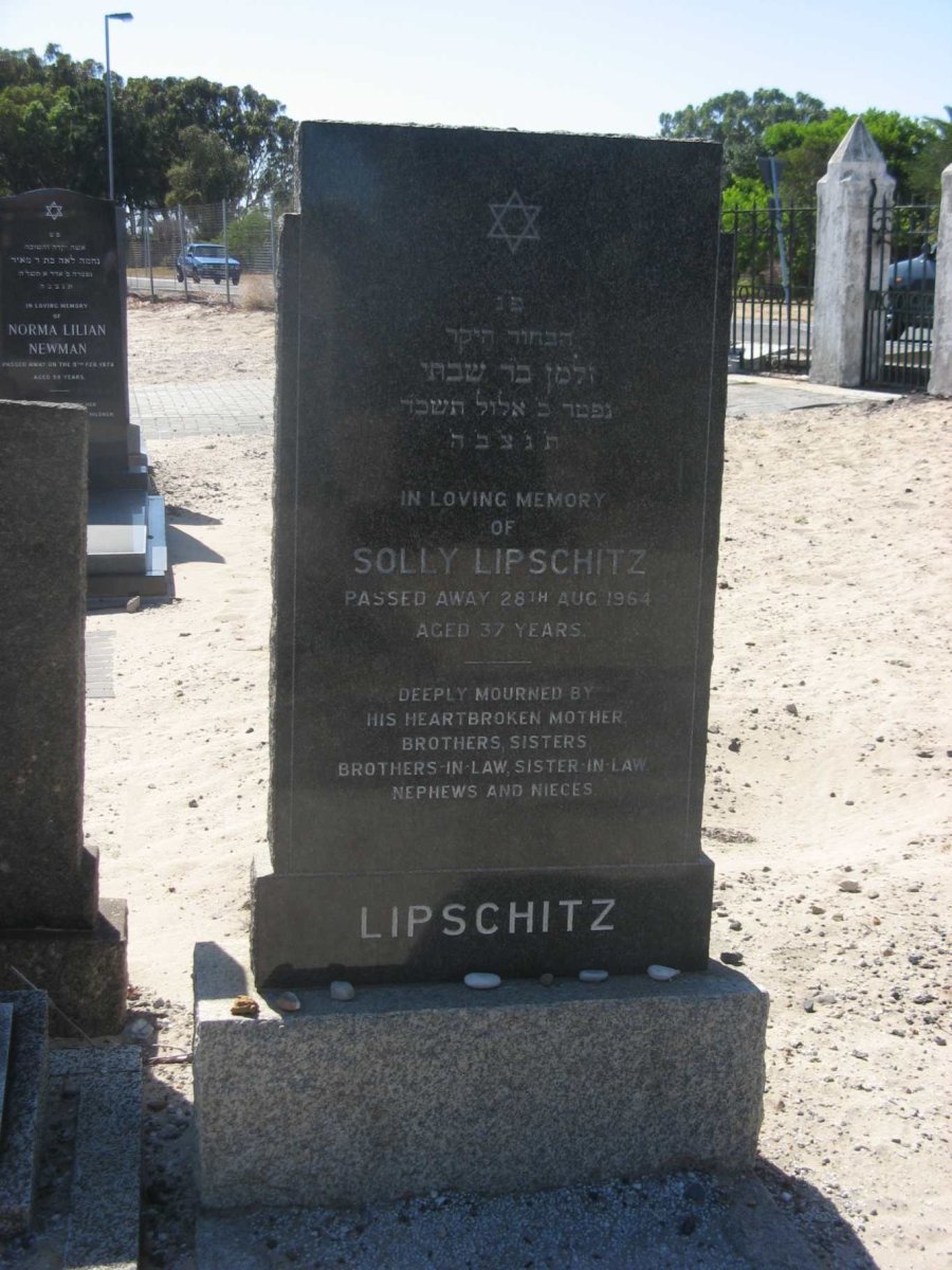 LIPSCHITZ Solly -1964