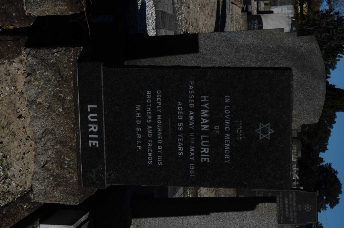 LURIE Hyman -1961