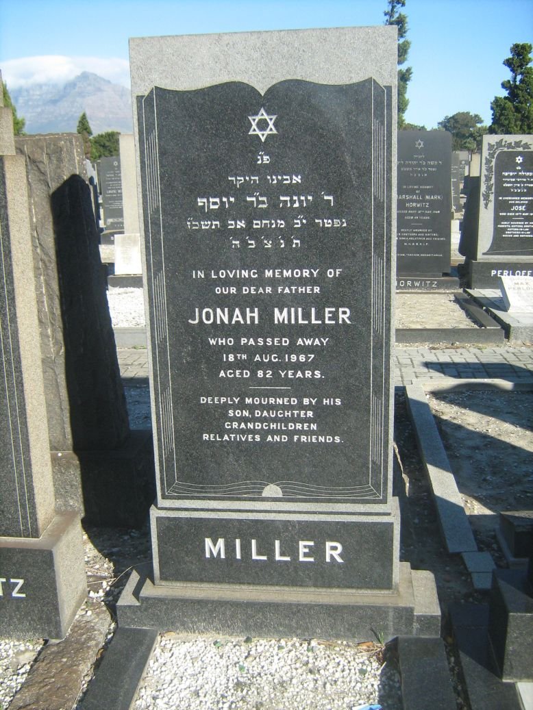 MILLER Jonah -1967