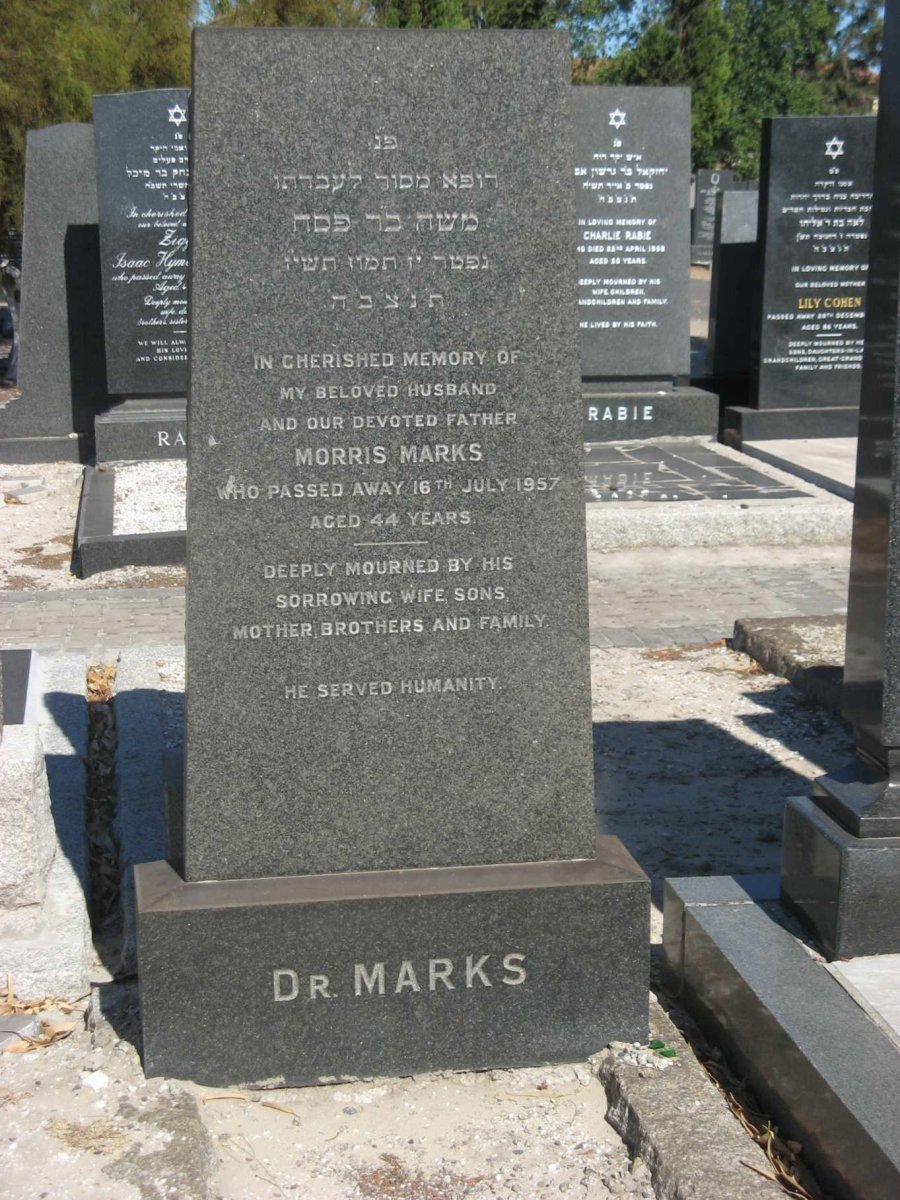 MARKS Morris -1957