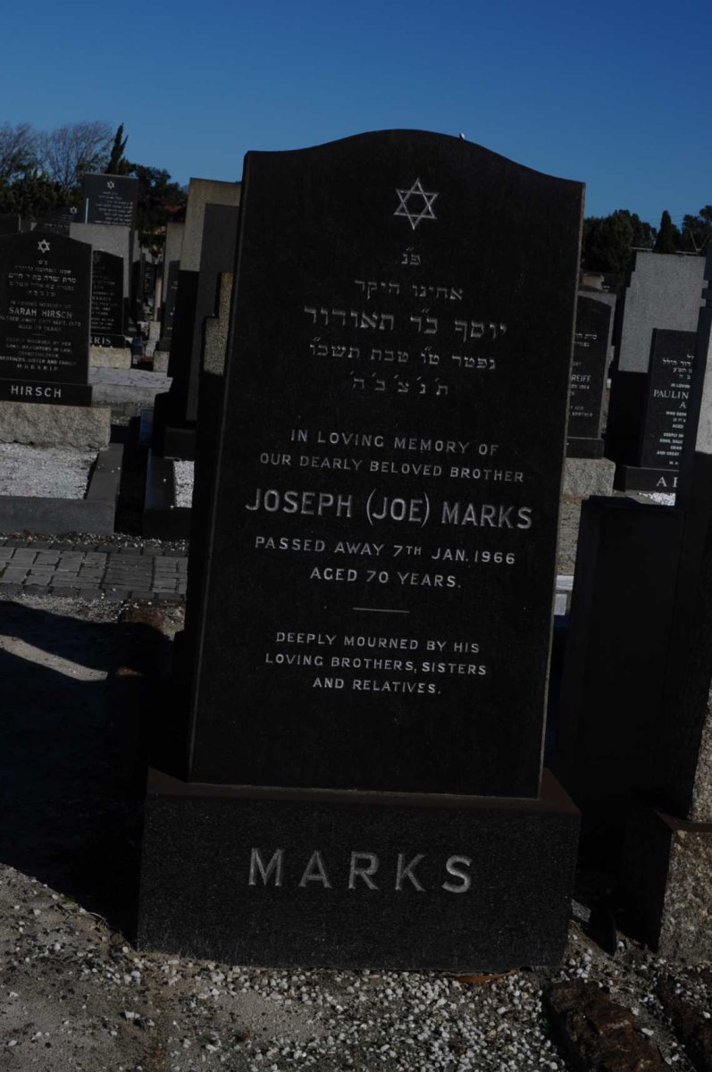 MARKS Joseph -1966