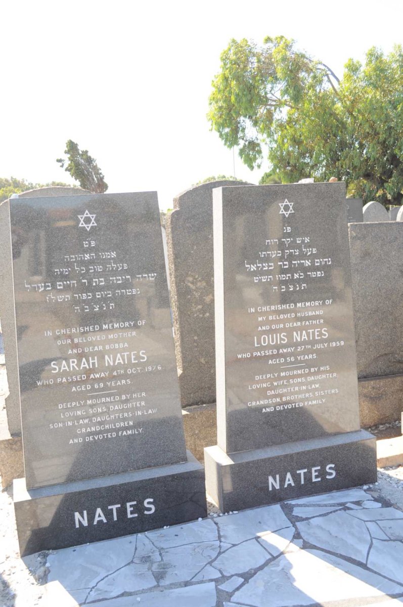 NATES Louis -1959 &amp; Sarah -1976