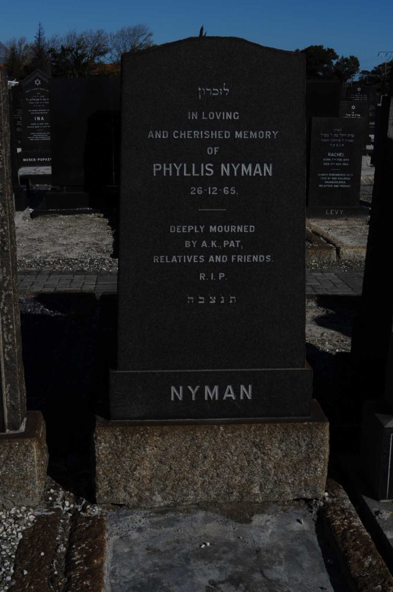 NYMAN Phyllis -1965
