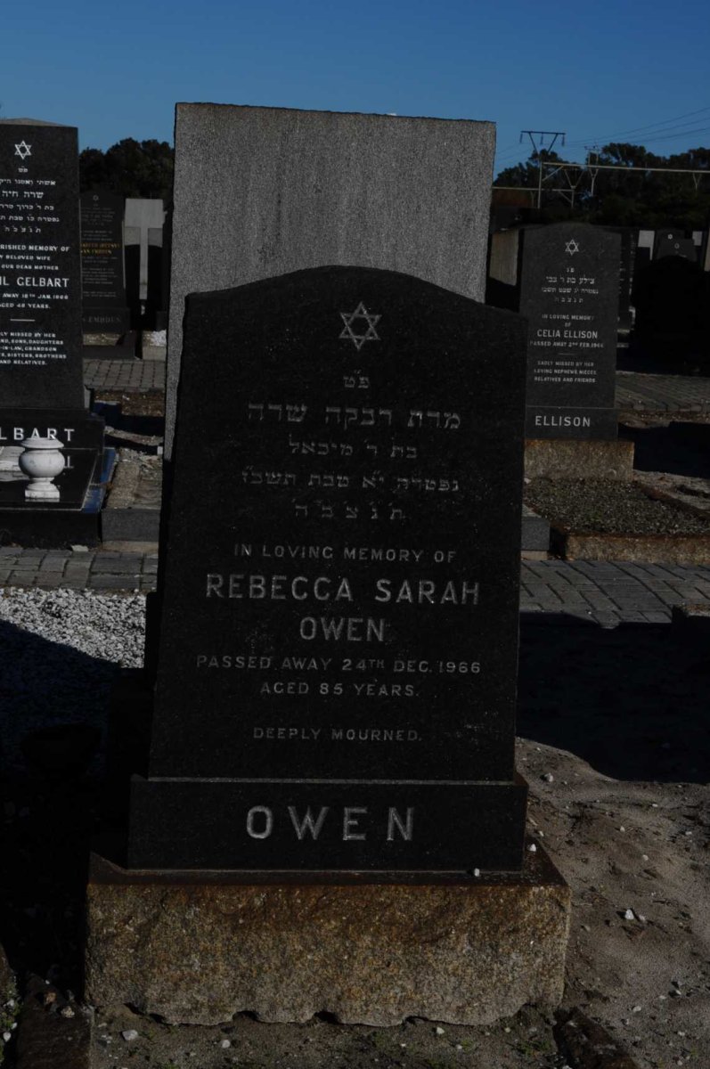 OWEN Rebecca Sarah -1966