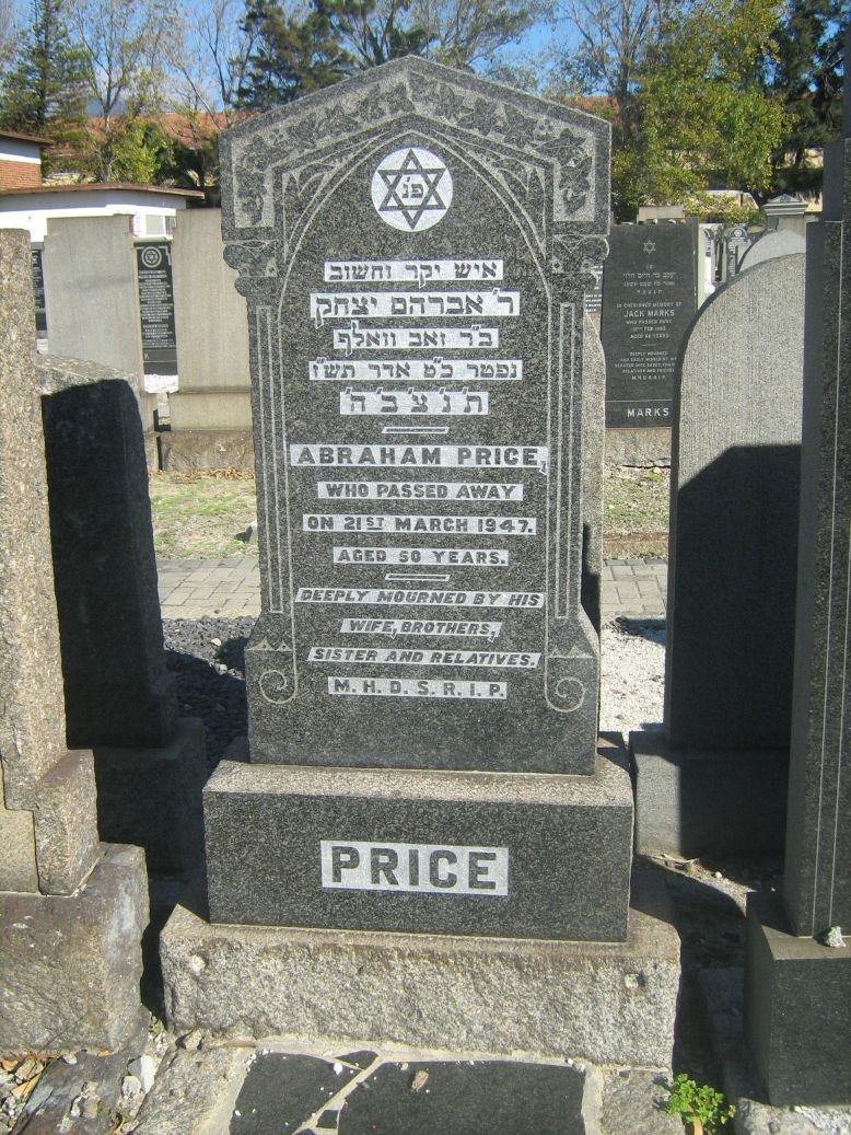 PRICE Abraham -1947