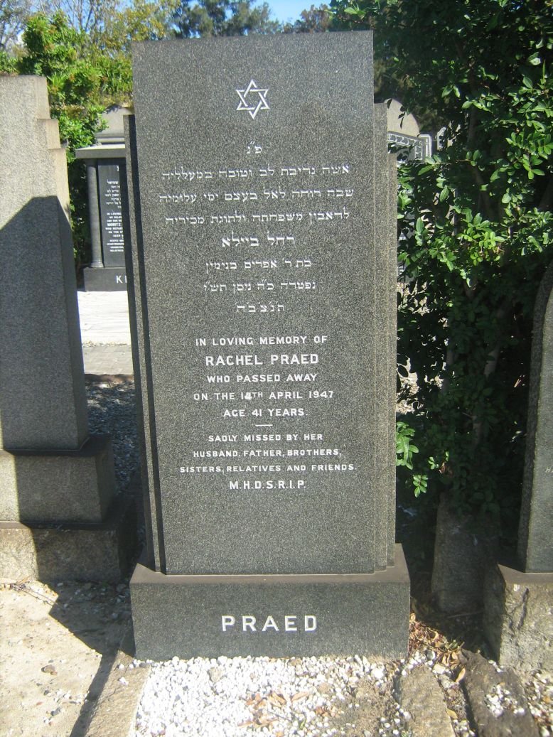 PRAED Rachel -1947