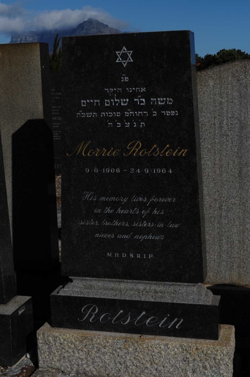 ROTSTEIN Morrie 1906-1964