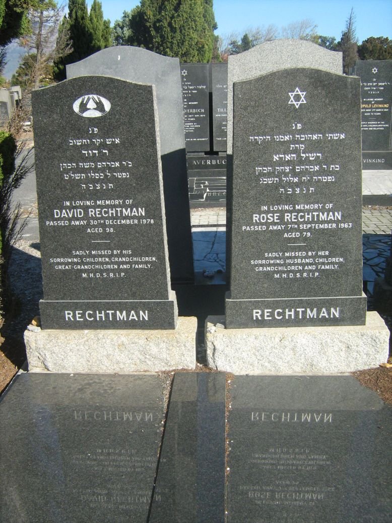 RECHTMAN David -1978 &amp; Rose -1963
