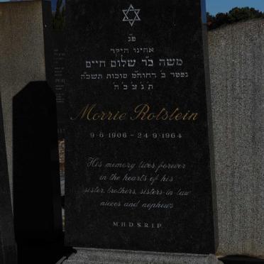 ROTSTEIN Morrie 1906-1964