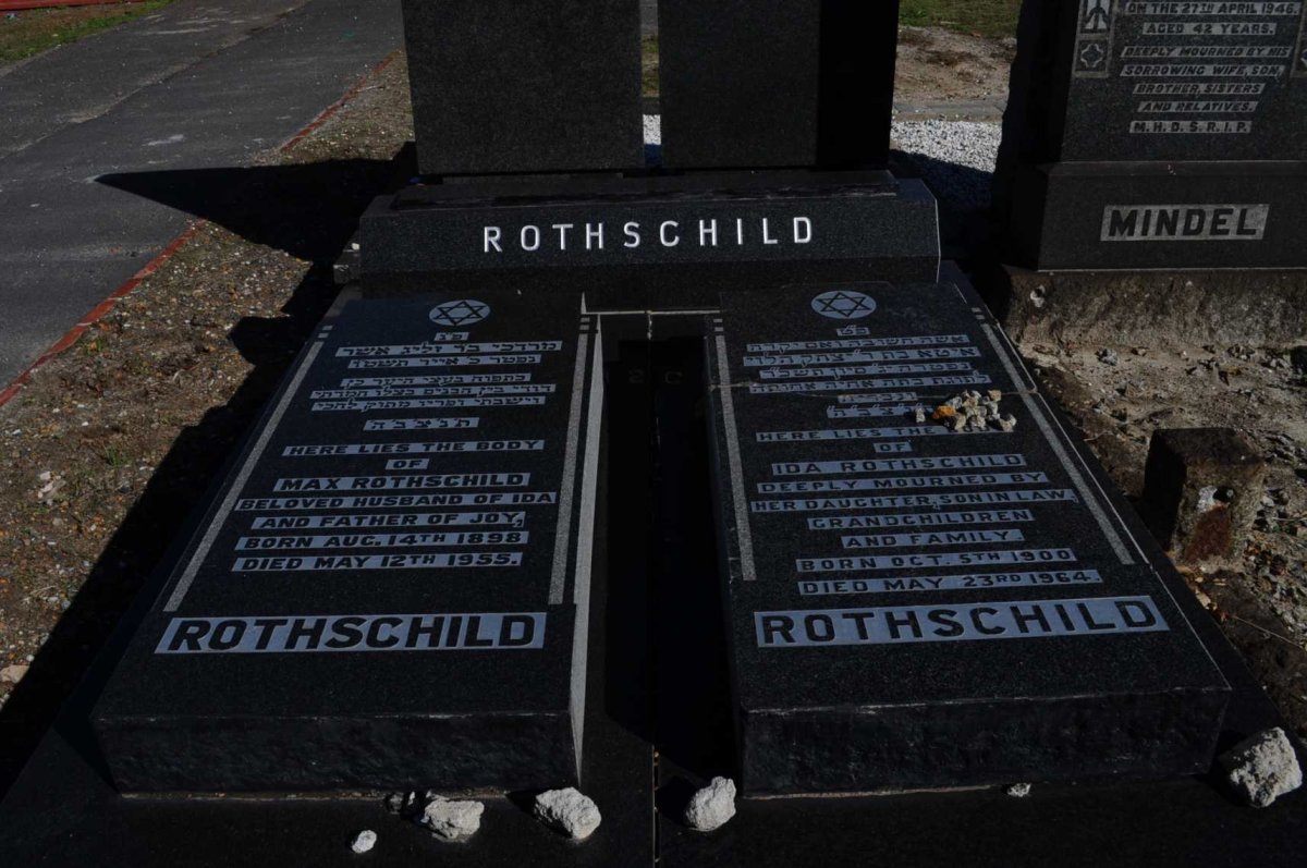 ROTHSCHILD Max 1898-1955 &amp; Ida 1900-1964