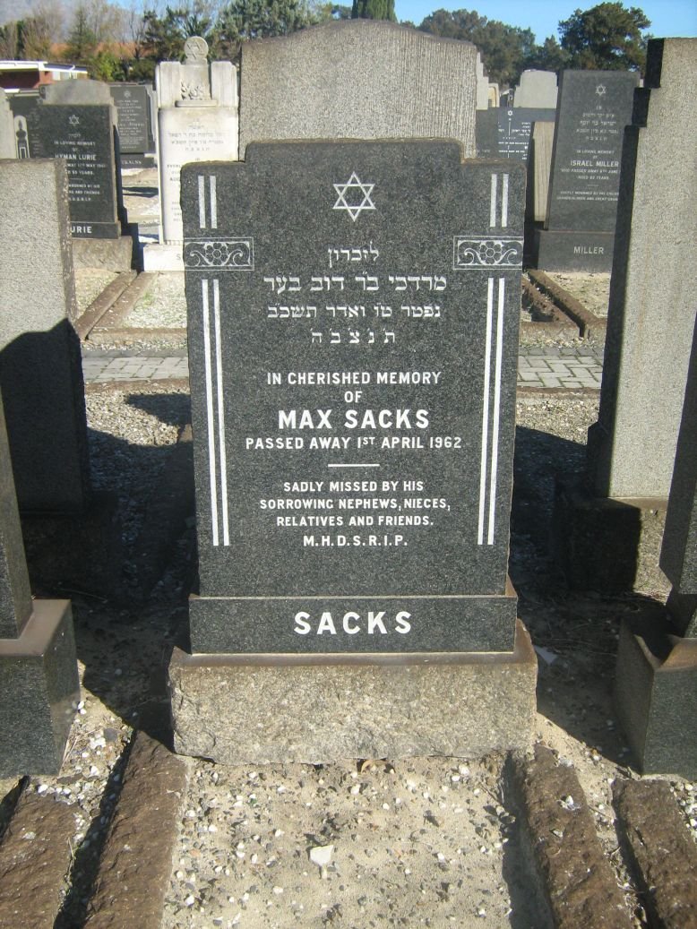 SACKS Max -1962