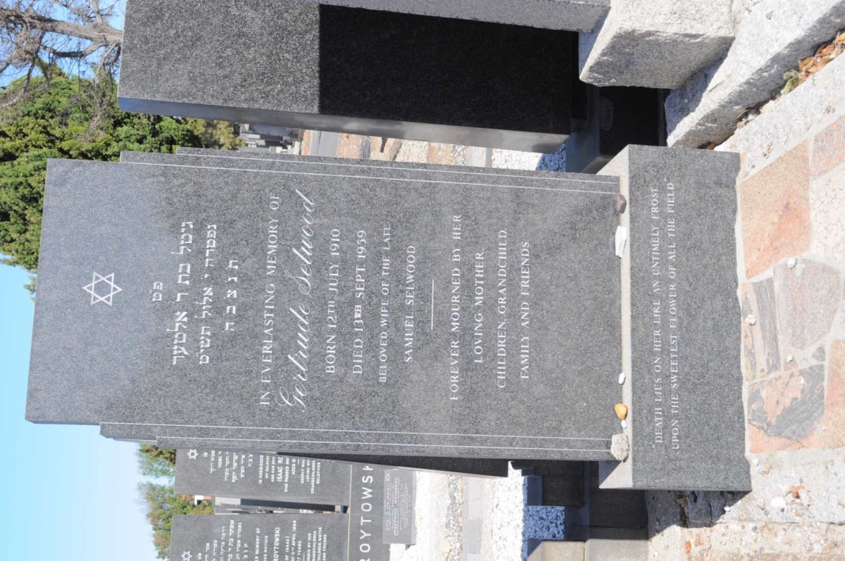 SELWOOD Gertrude 1910-1959