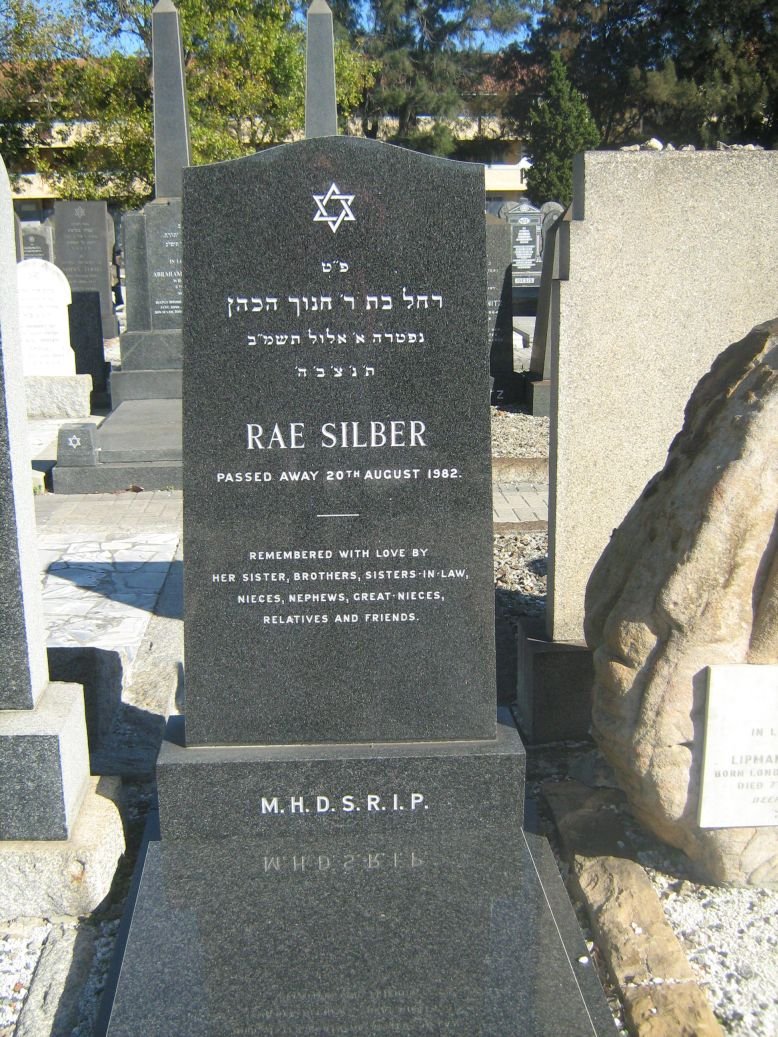 SILBER Rae -1982