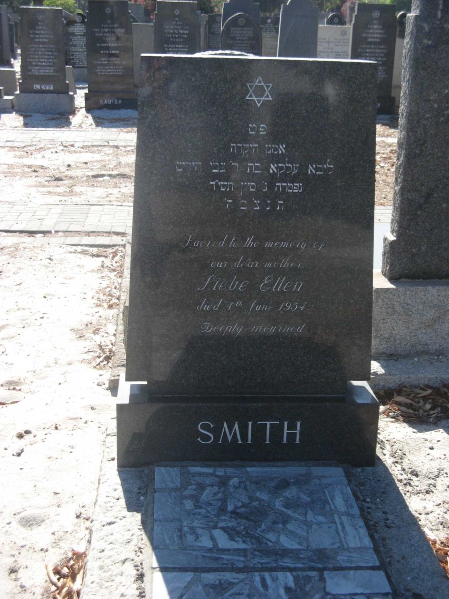 SMITH Liebe Ellen -1954