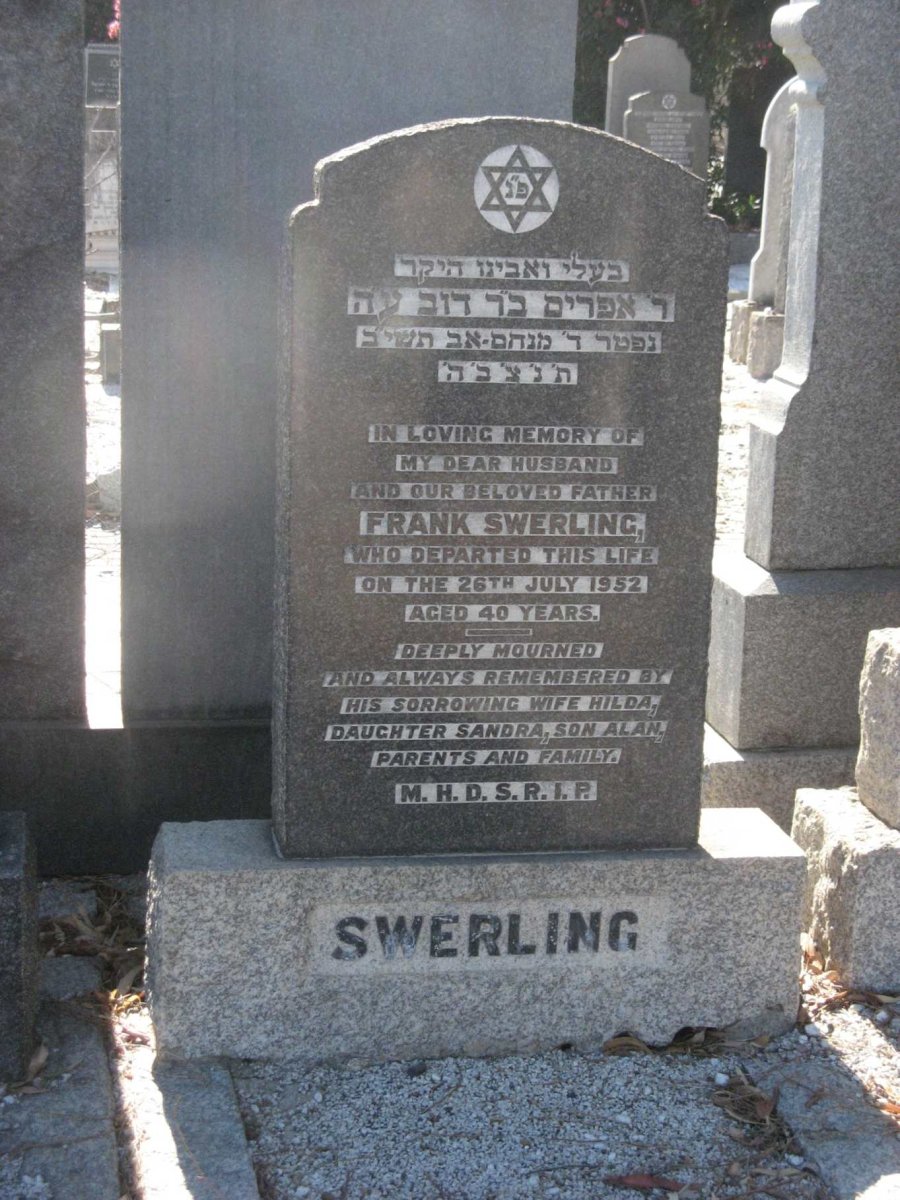SWERLING Frank -1952