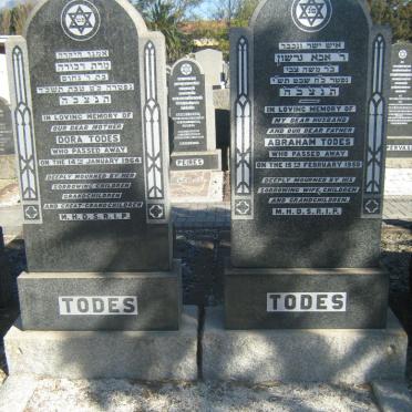 TODES Abraham -1950 &amp; Dora -1964