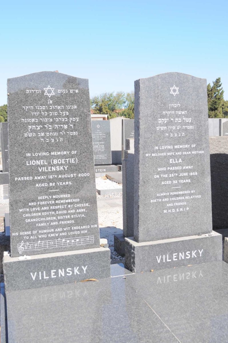 VILENSKY Lionel -2000 &amp; Ella -1959