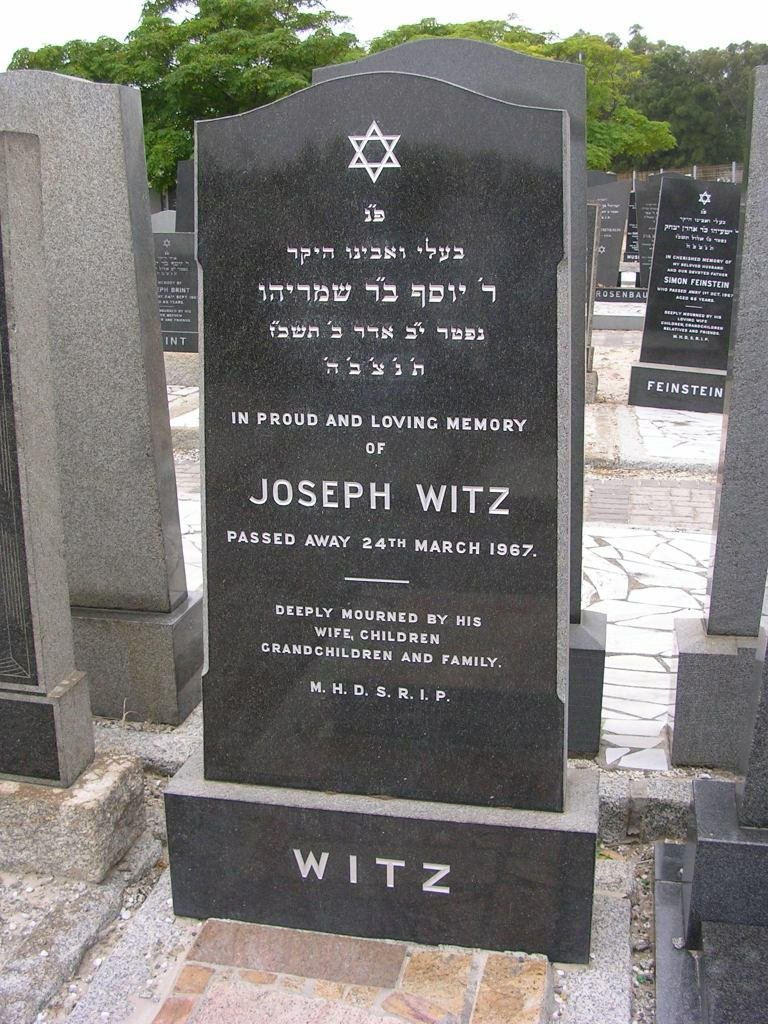WITZ Joseph -1967