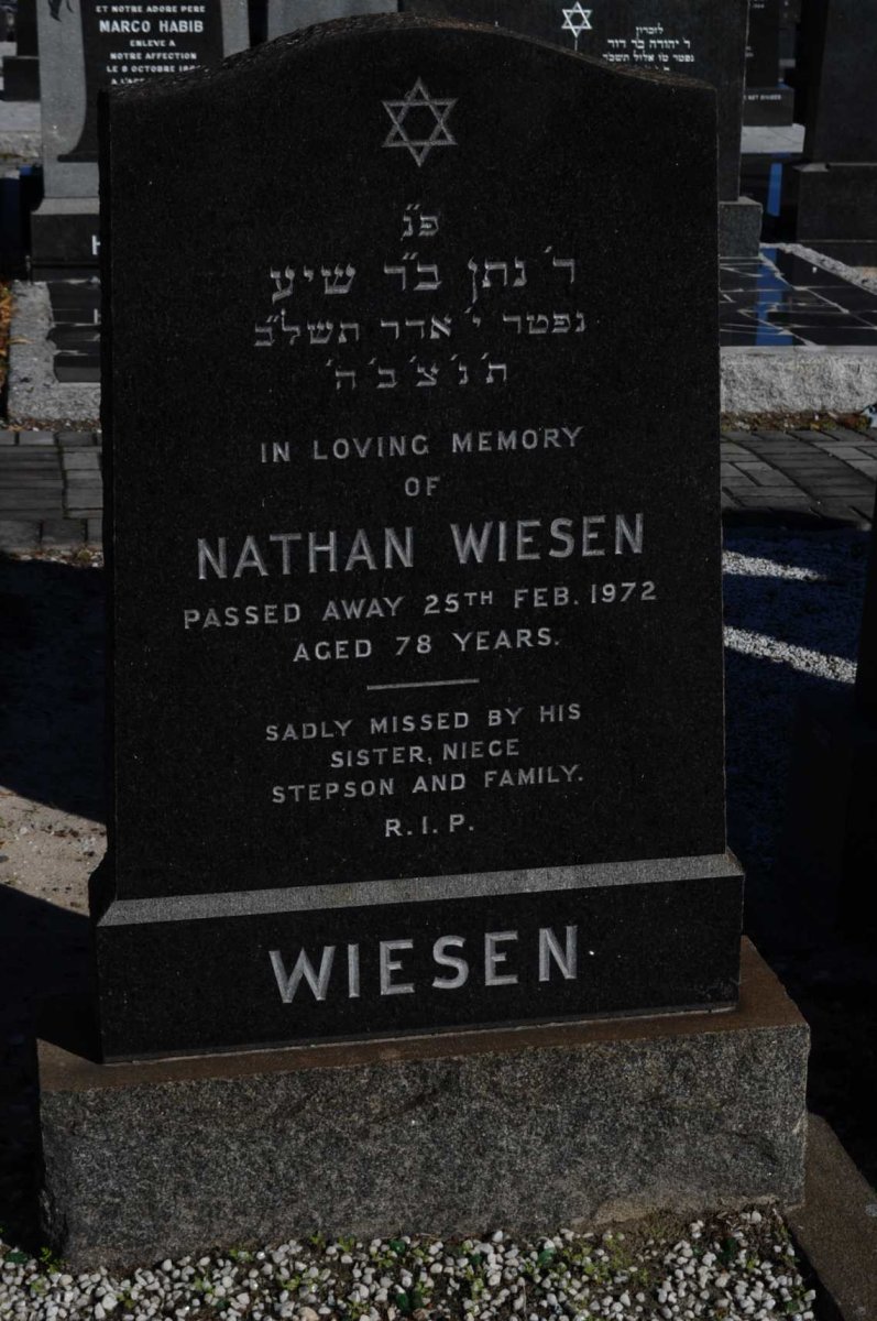 WIESEN Nathan -1972
