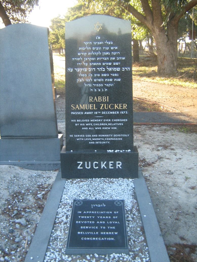 ZUCKER Samuel -1973
