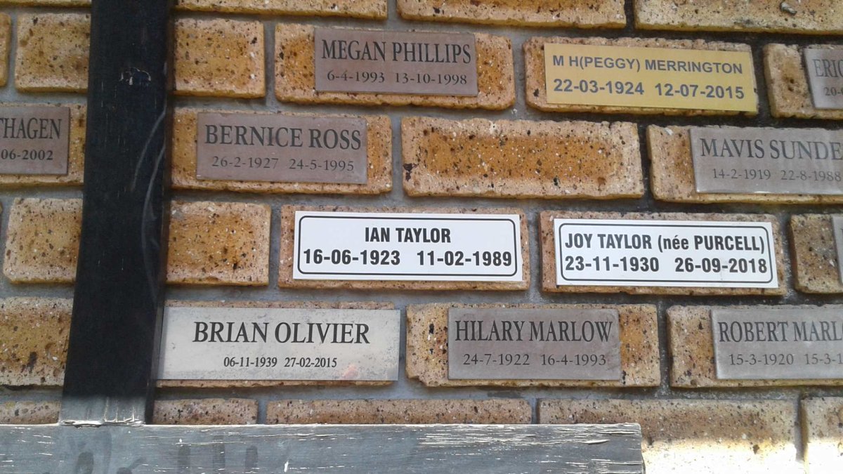 PHILLIPS :: MERRINGTON :: ROSS :: TAYLOR :: PURCELL :: OLIVIER :: MARLOW