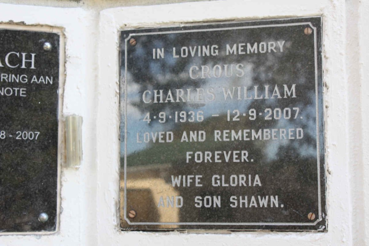 WILLIAM Charles 1936-2007