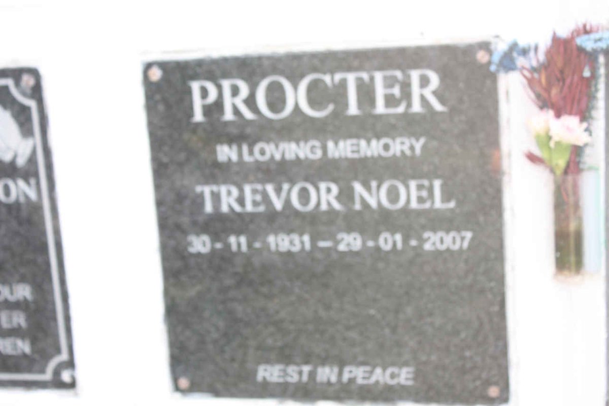 PROCTOR Trevor Noel 1931-2007