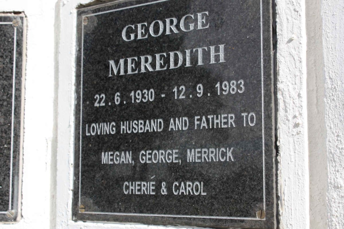 MEREDITH George 1930-1983