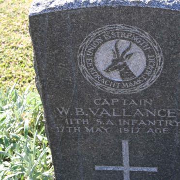 VALLANCEY W.B. -1917