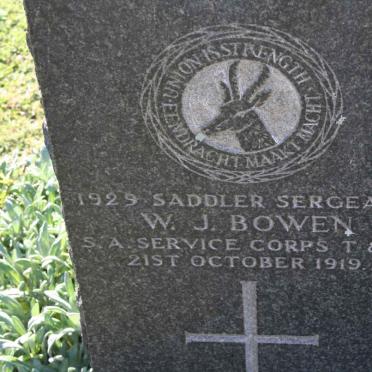 BOWEN W.J. -1919
