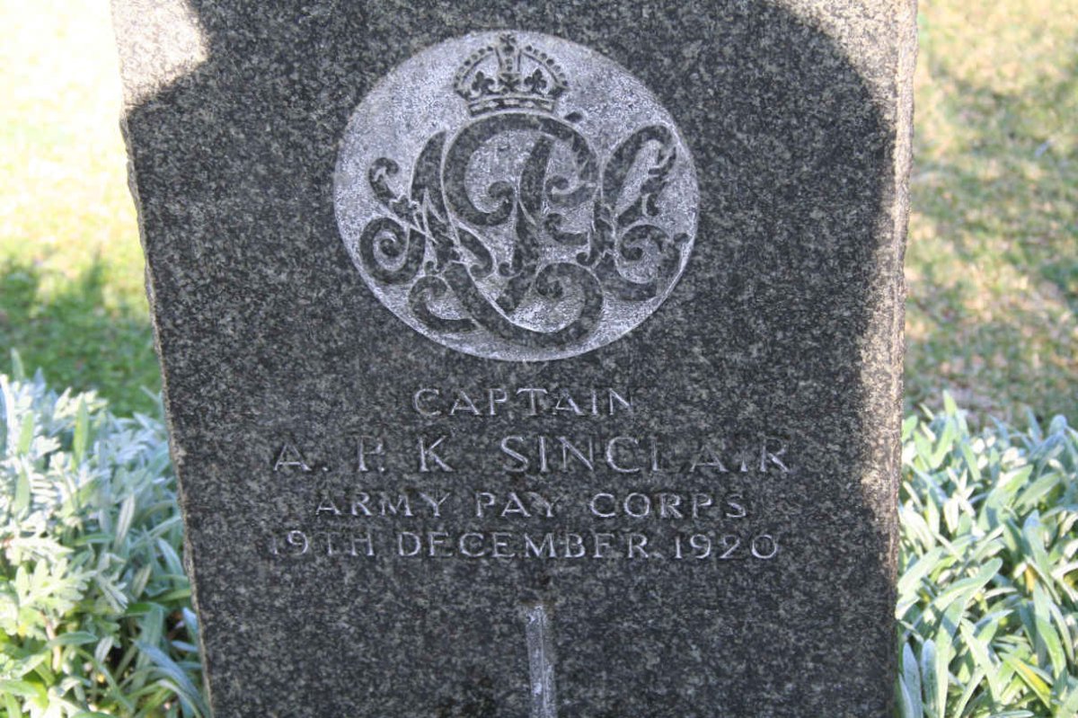 SINCLAIR A.P.K. -1920