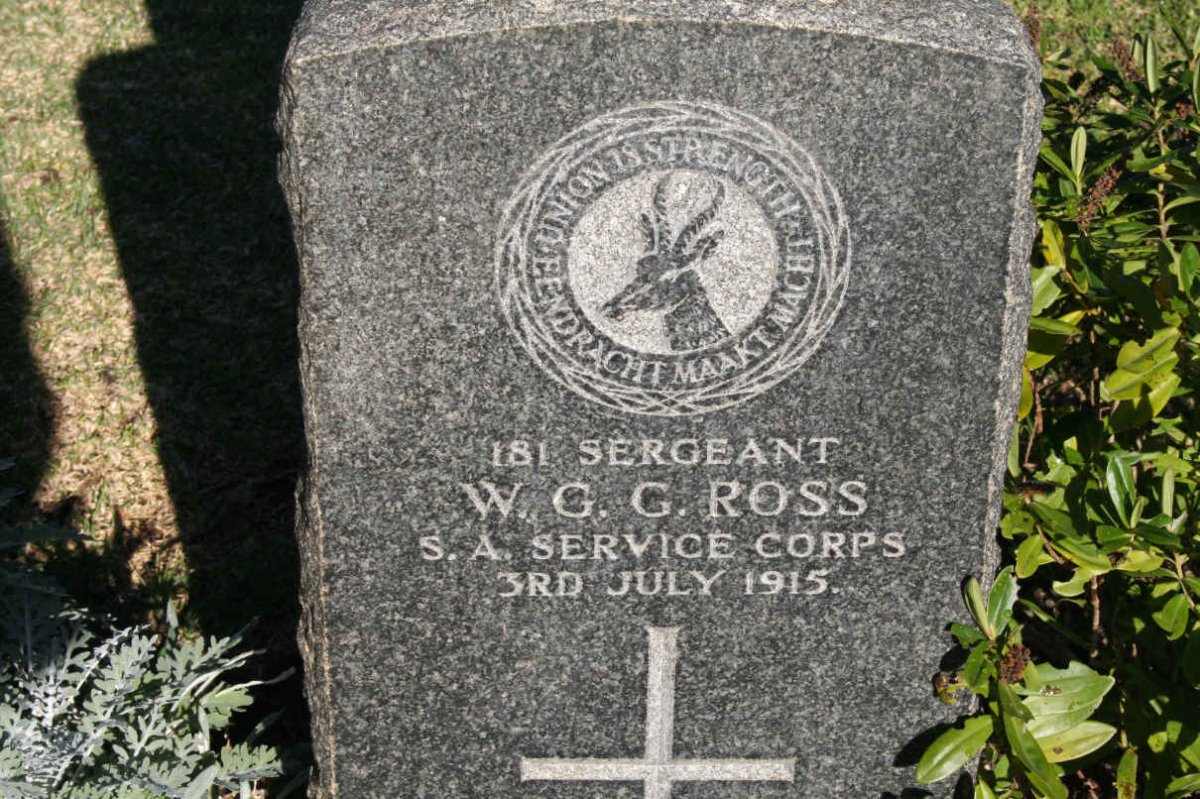 ROSS W.G.G. -1915
