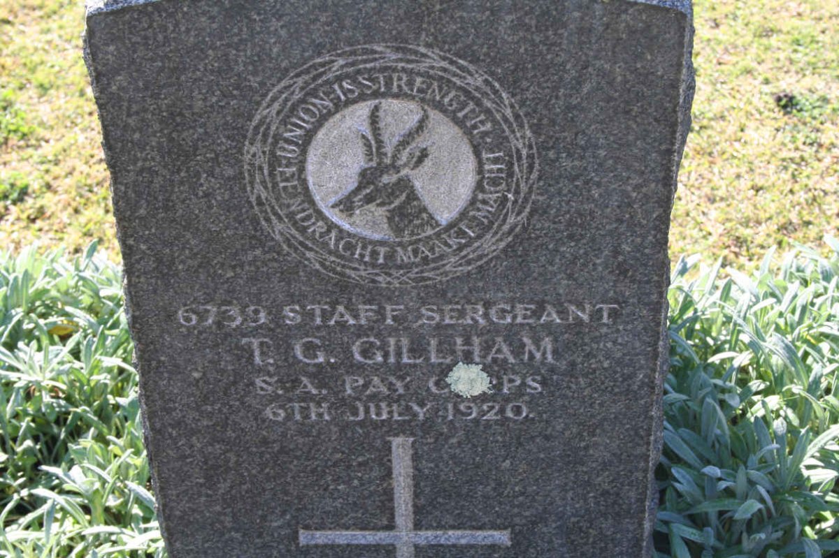 GILLHAM T.G. -1920