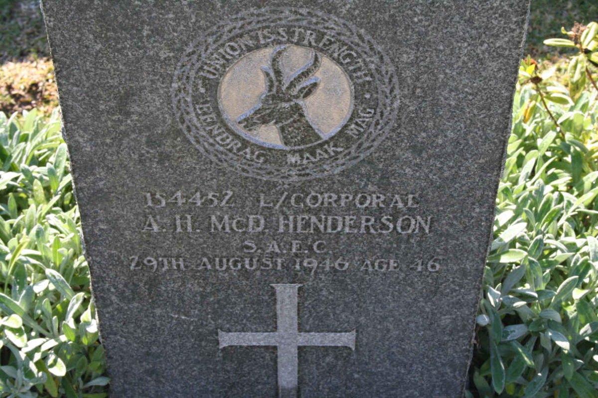 HENDERSON A.H. McD -1946