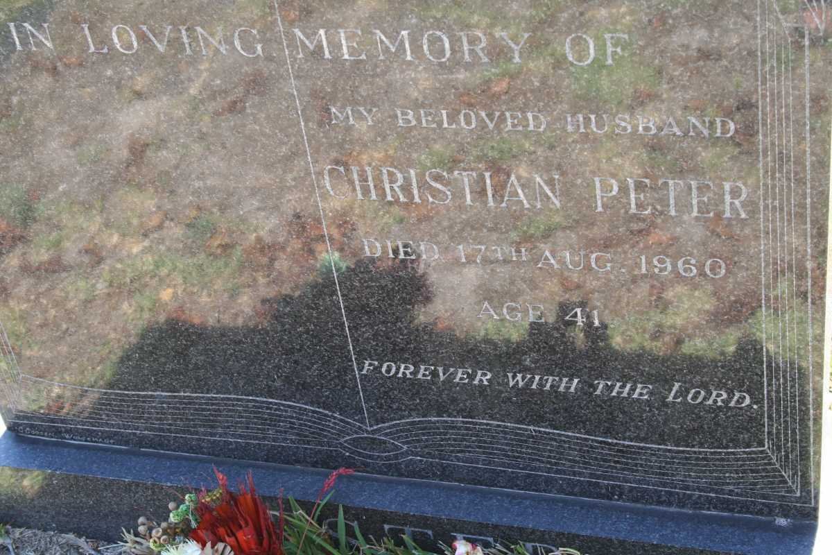?STER Christian Peter -1960