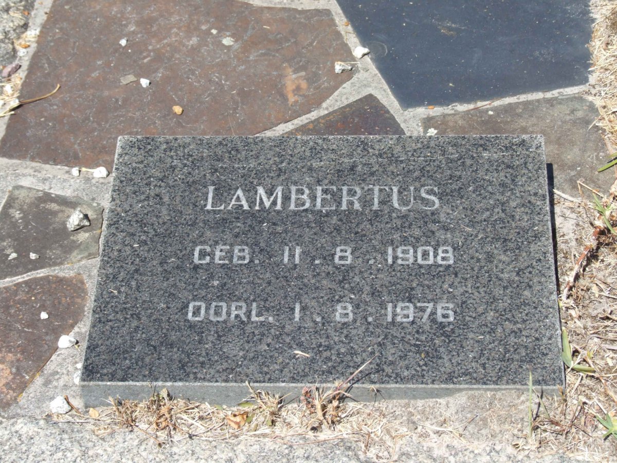 ? Lambertus 1908-1976