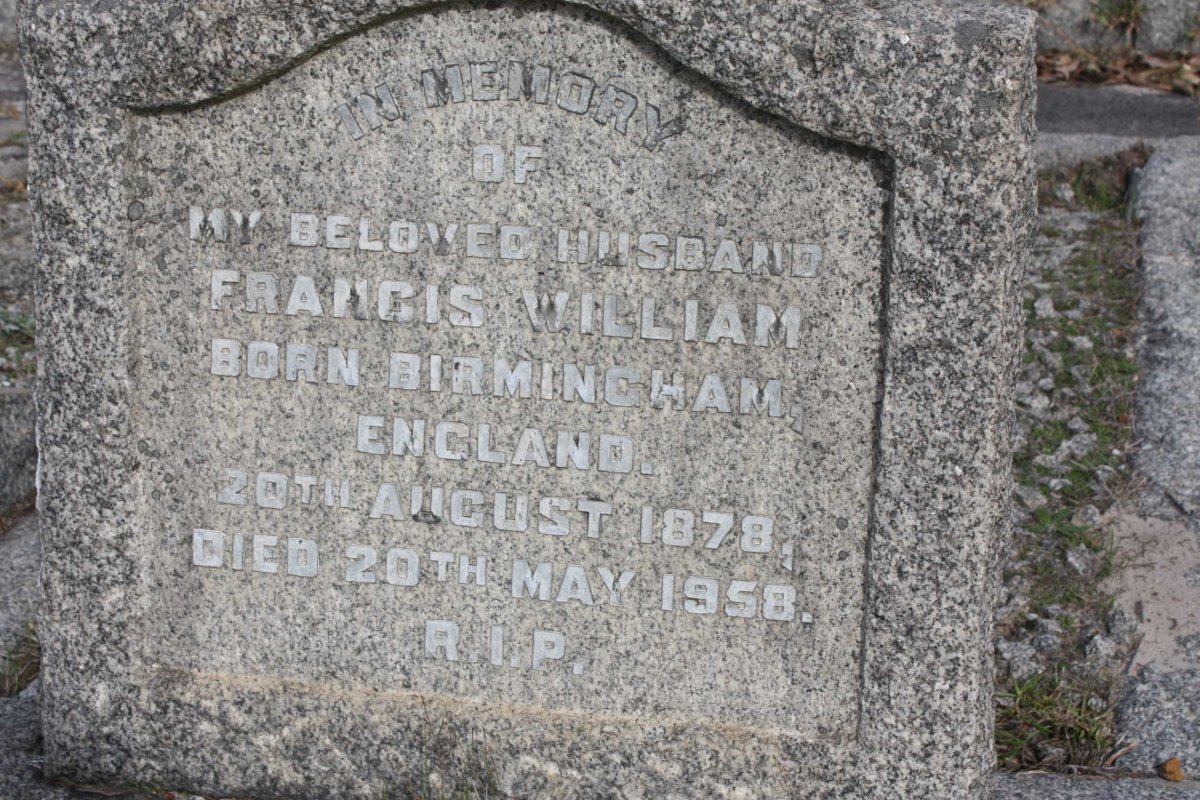ALEXANDER Francis William 1878-1958