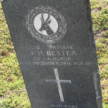 BESTER J.H. -1916