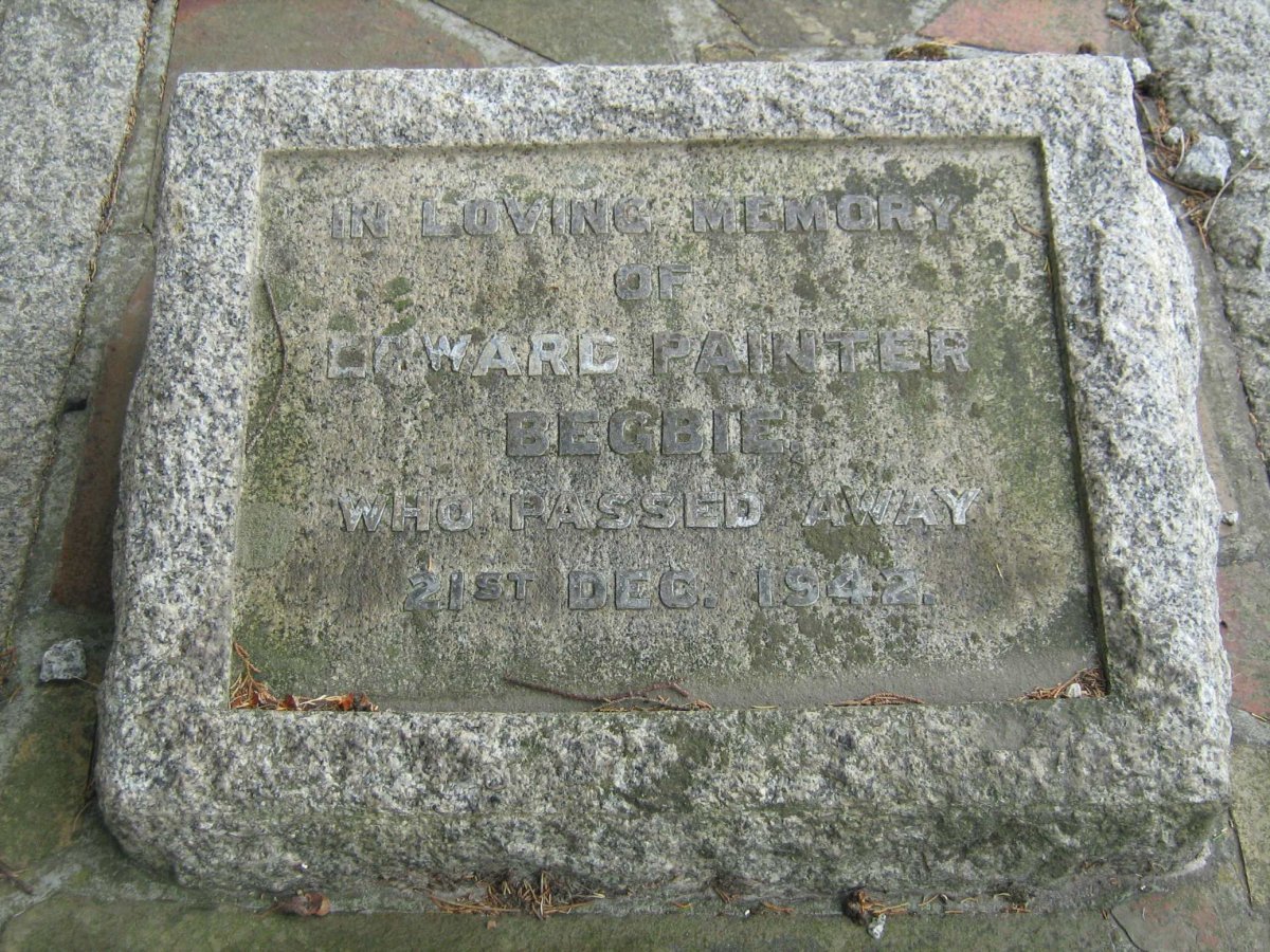 BEGBIE Edward Painter -1942