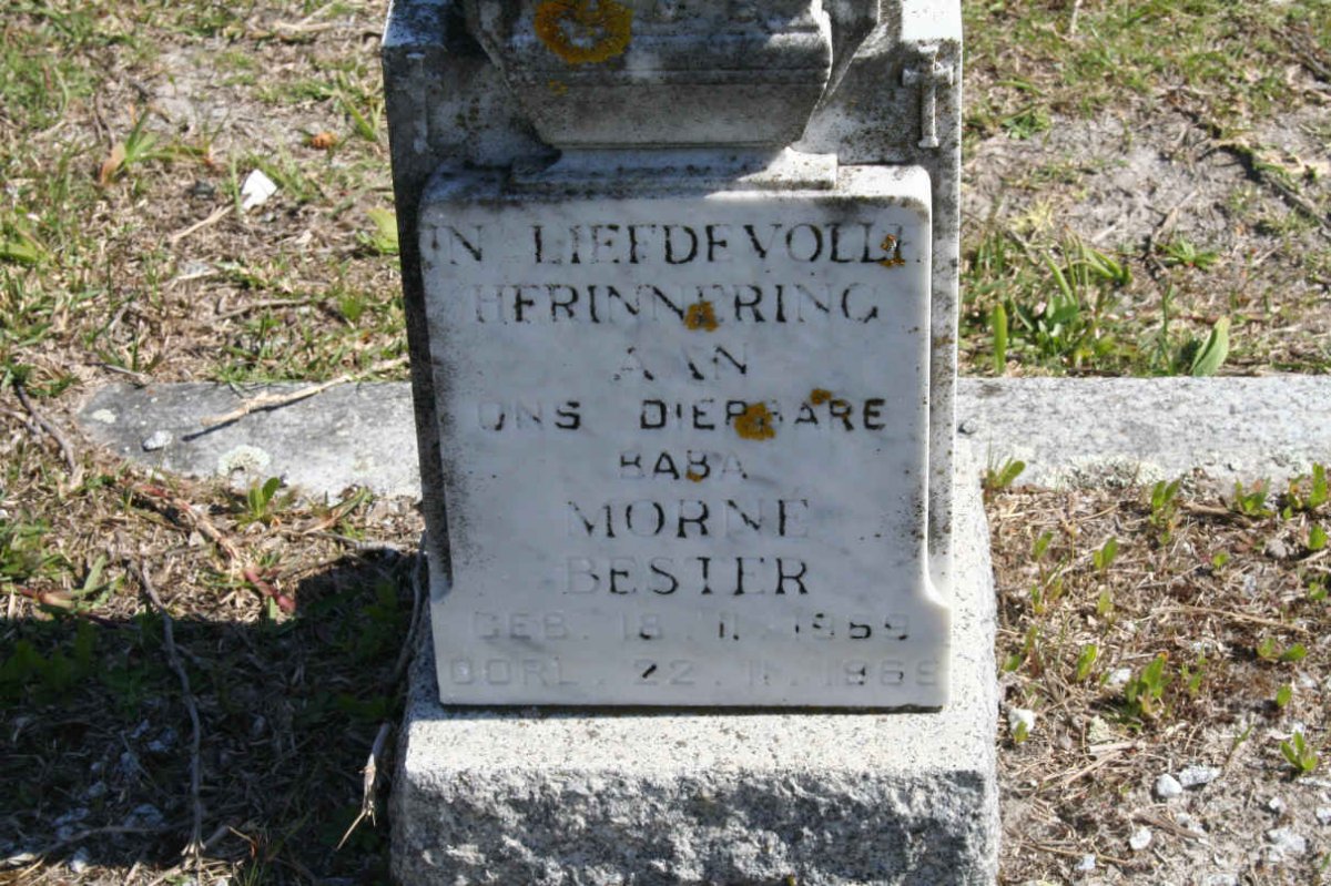 BESTER Morné 1959-1959