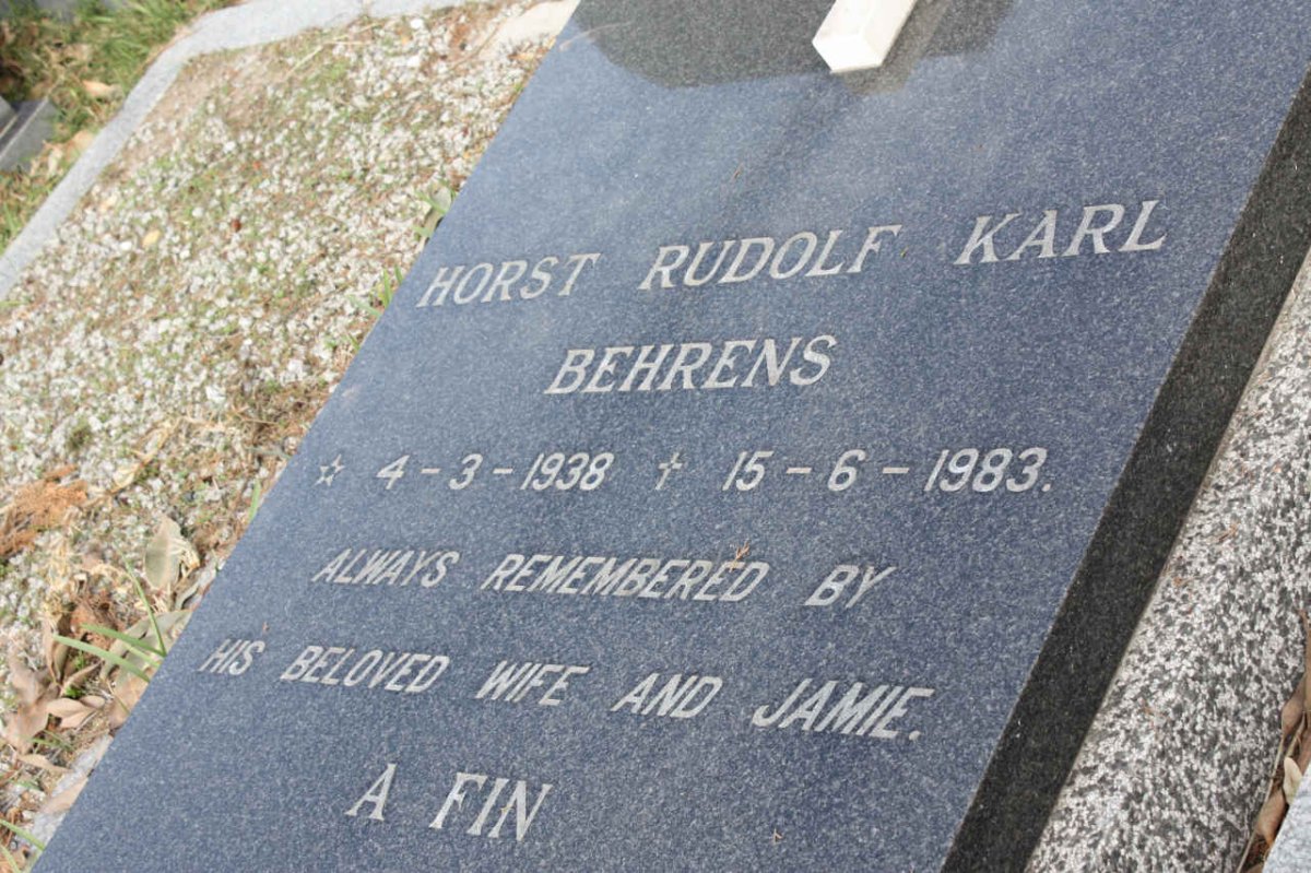 BEHRENS Horst Rudolf Karl 1938-1983