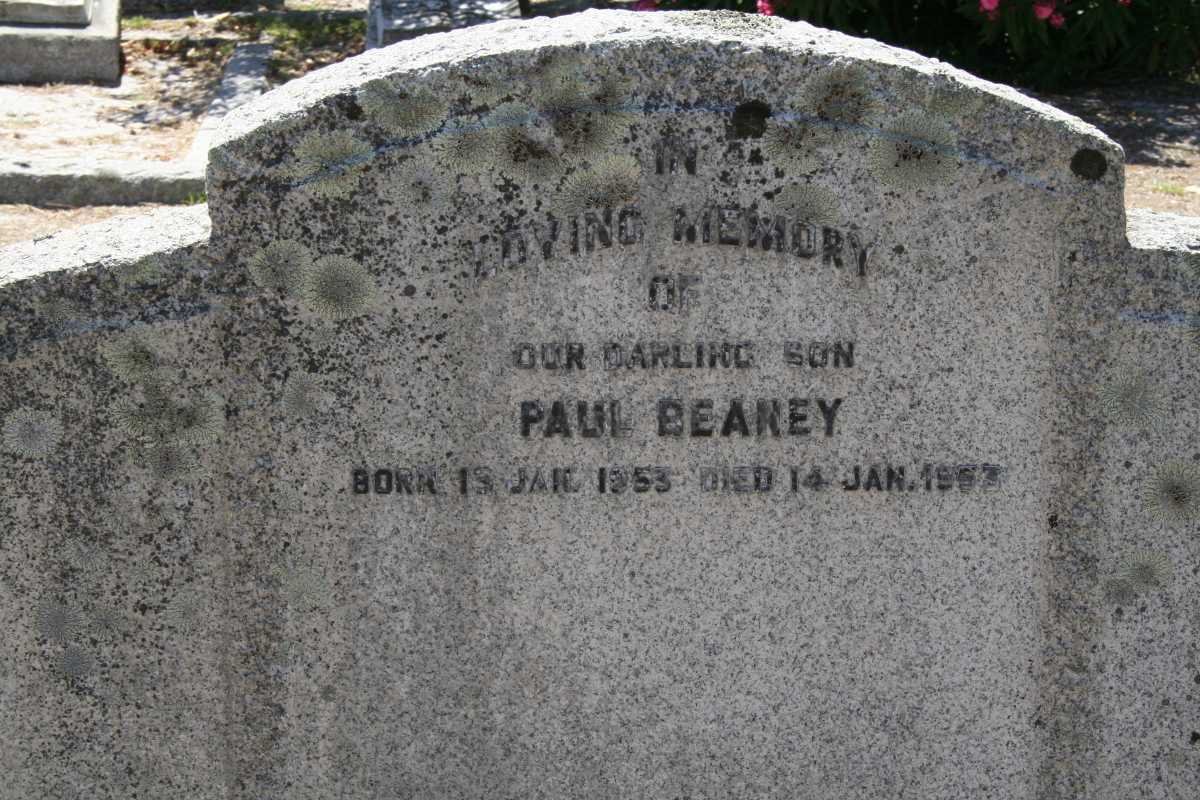 BEANEY Paul 1953-1957