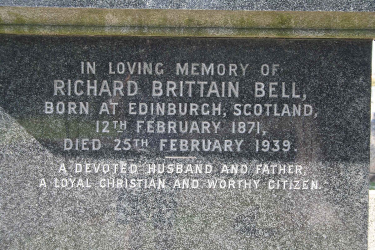 BELL Richard Brittain 1871-1939