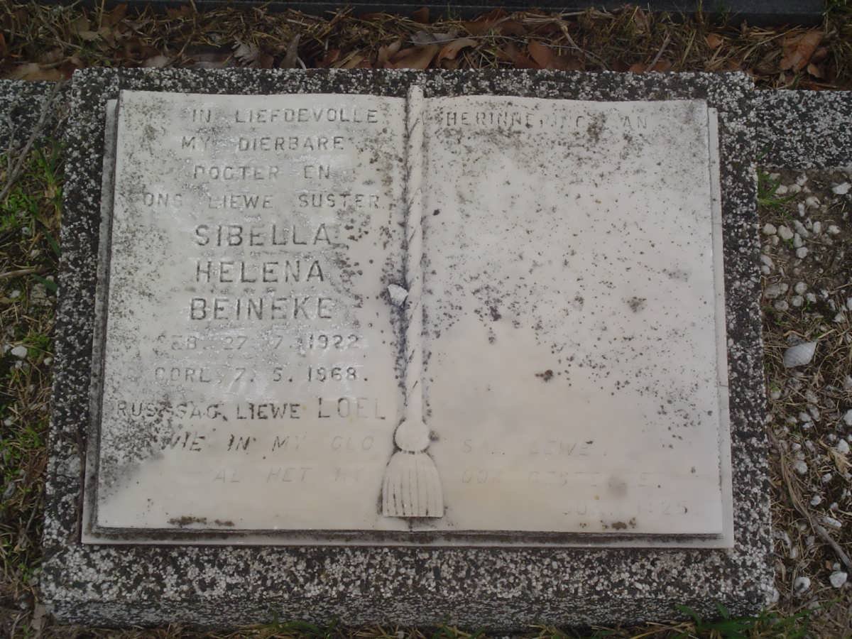 BEINEKE Sibella Helena 1922-1968