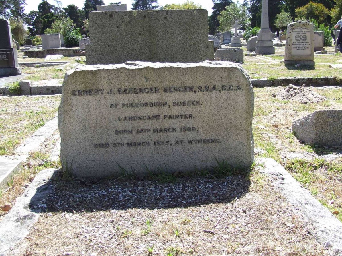 BENGER Ernest J. Berenger 1868-1935