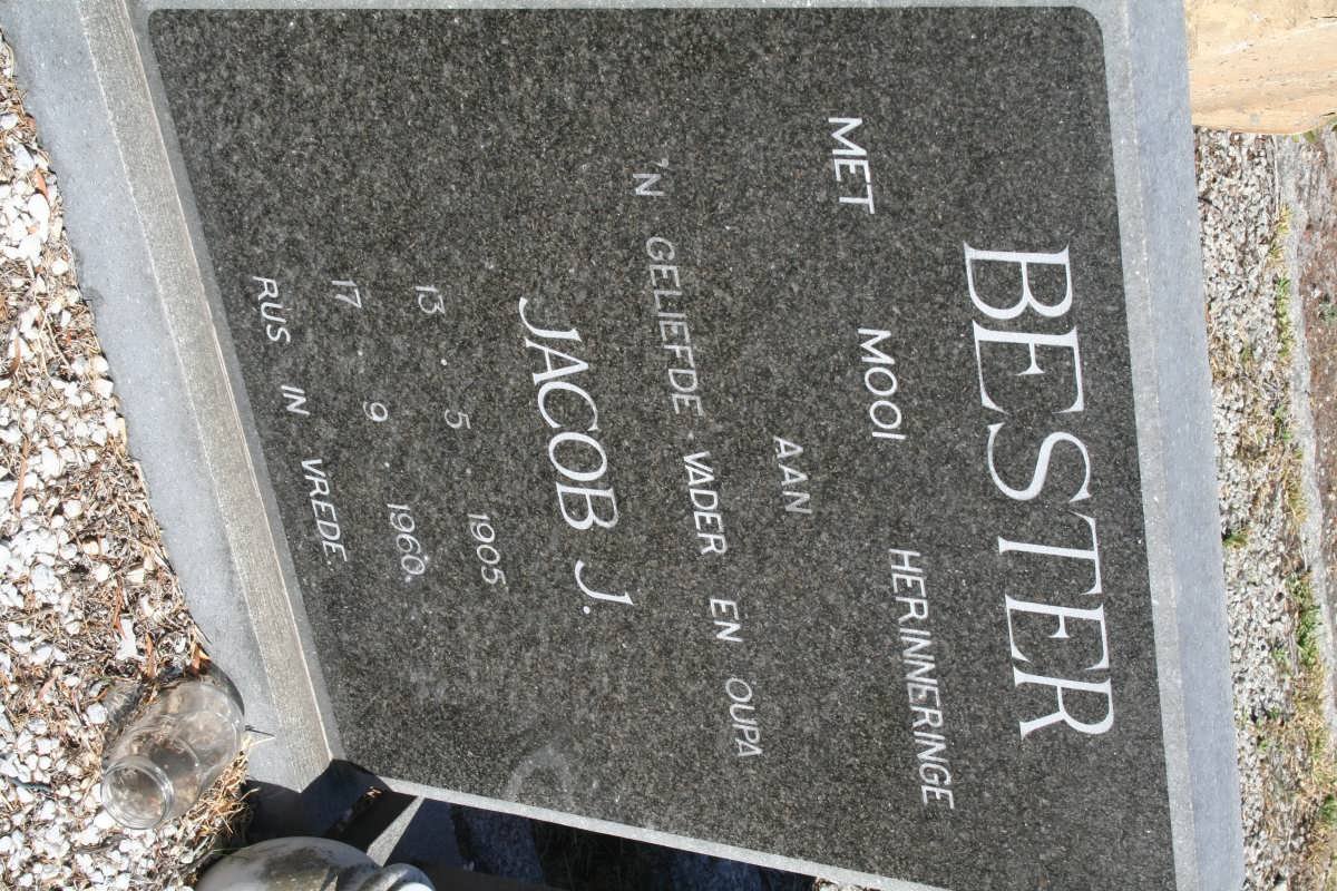 BESTER Jacob J. 1905-1960