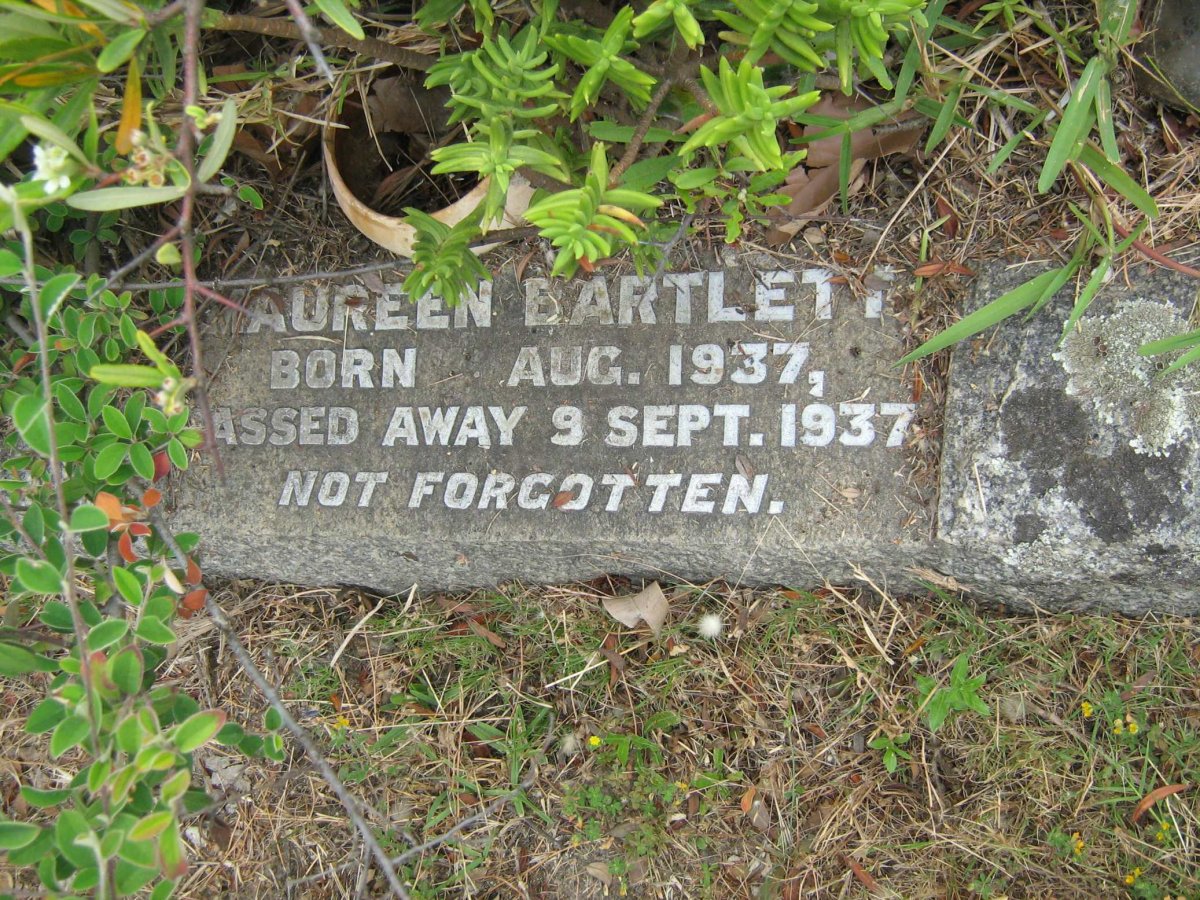 BARTLETT Maureen 1937-1937