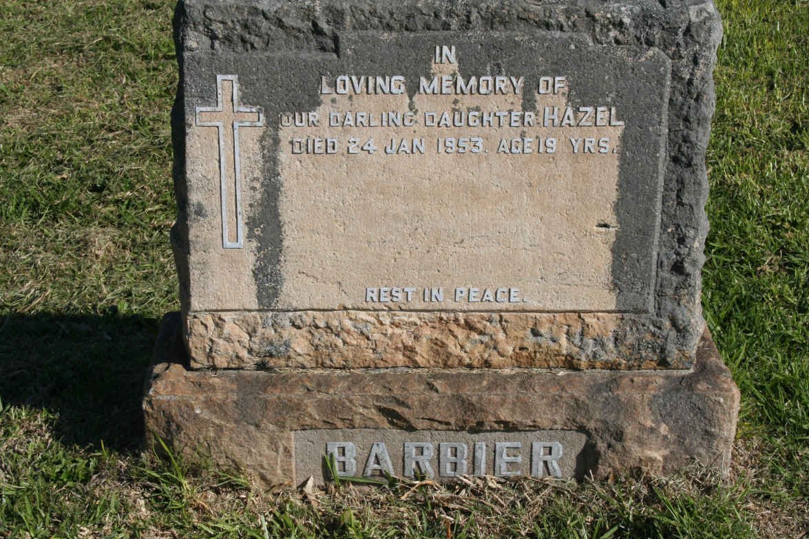 BARBIER Hazel -1953